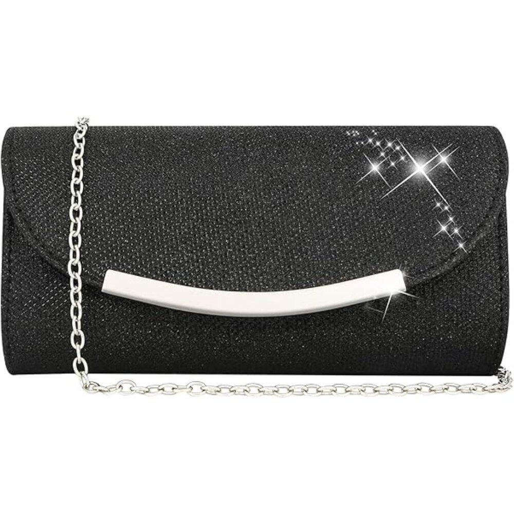 NWOT Women X-Small Clutch Metal Mesh Evening Purse